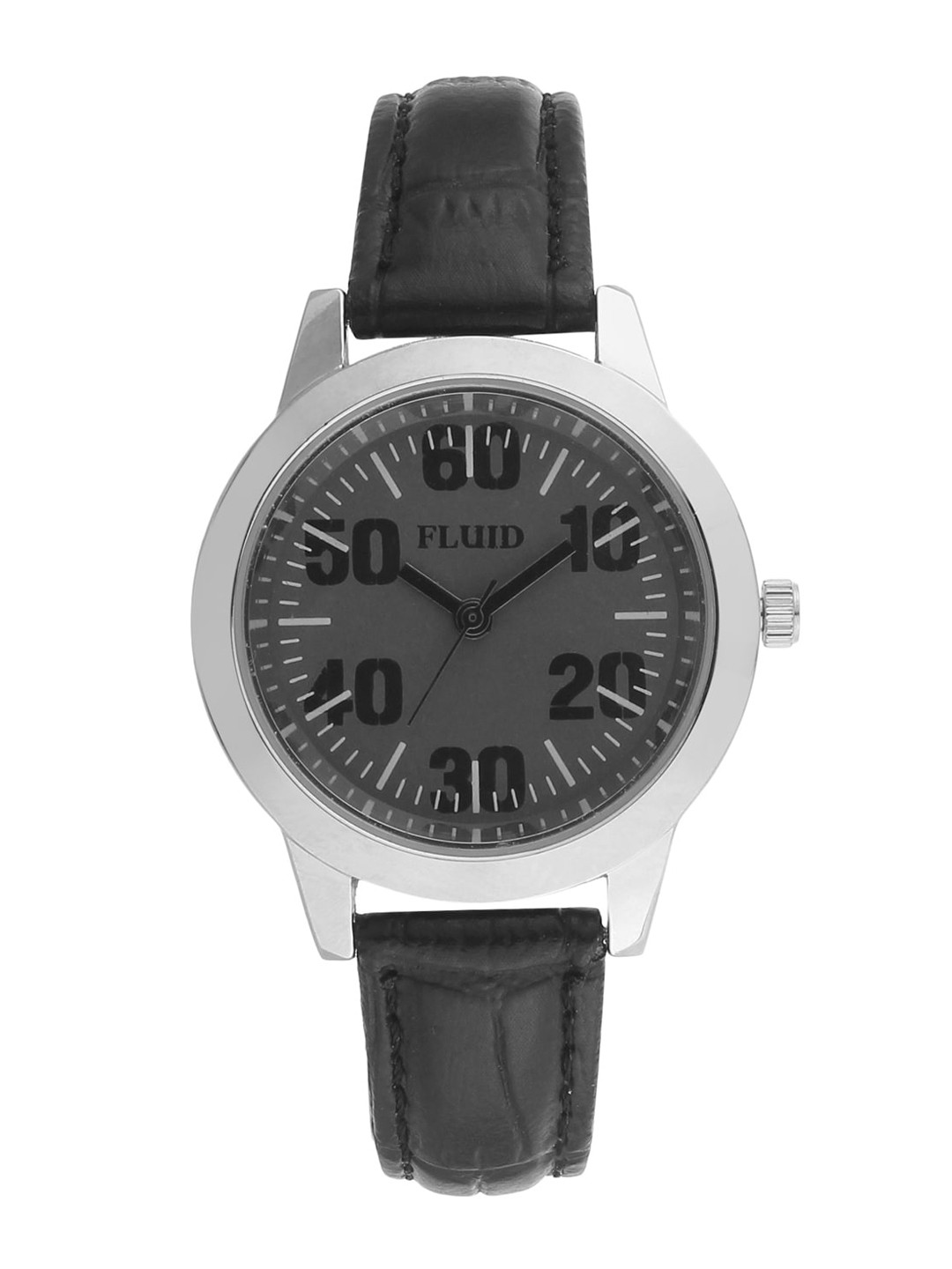 

FLUID Women Leather Textured Straps Analogue Watch FL23-745L-GRY01, Grey