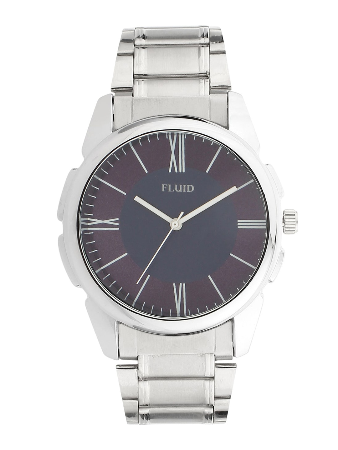 

FLUID Men Dial & Bracelet Style Straps Analogue Watch FL23-762G-BK01, Black