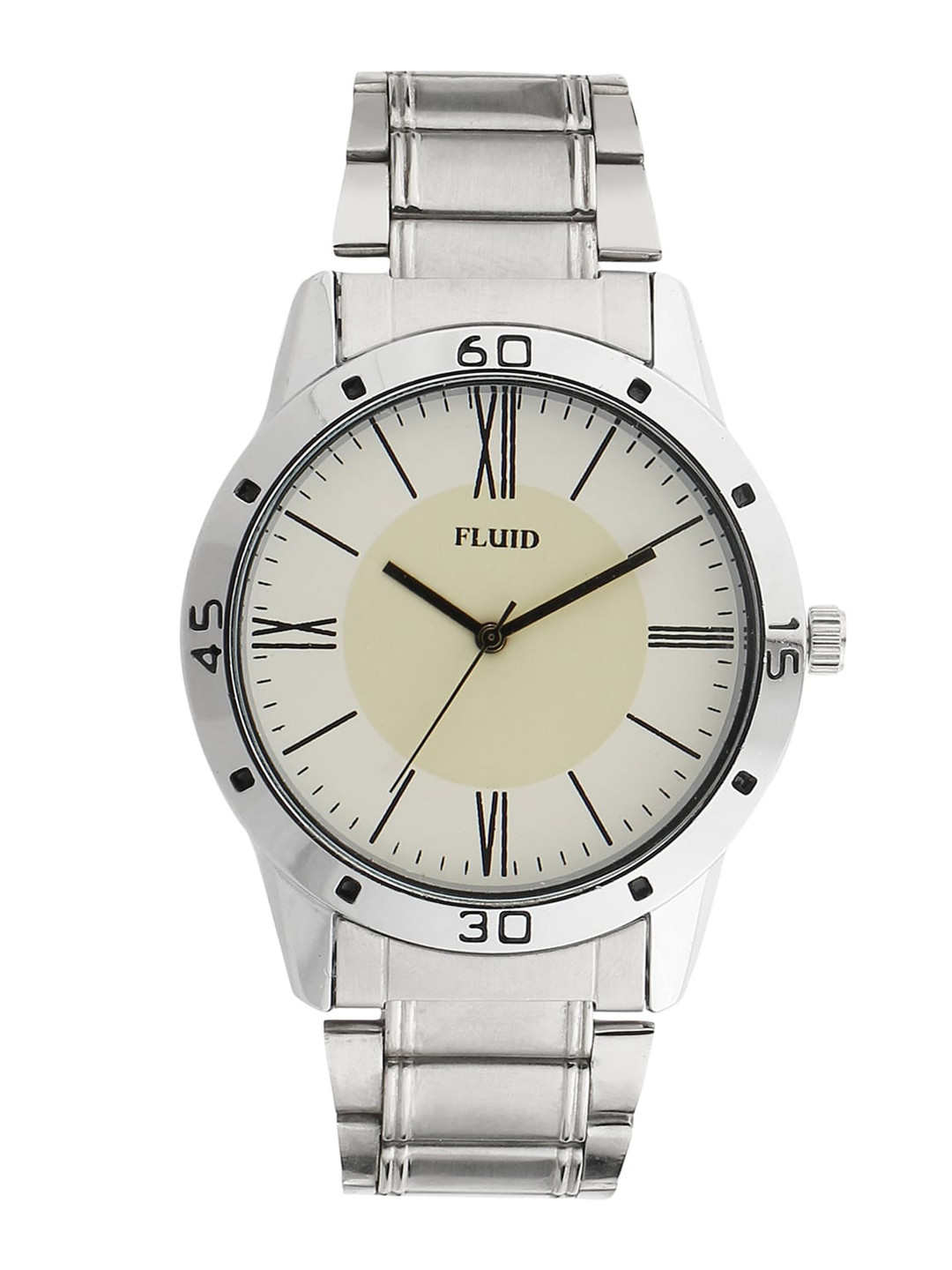 

FLUID Men Dial & Bracelet Style Straps Analogue Watch FL23-763G-WH01, White