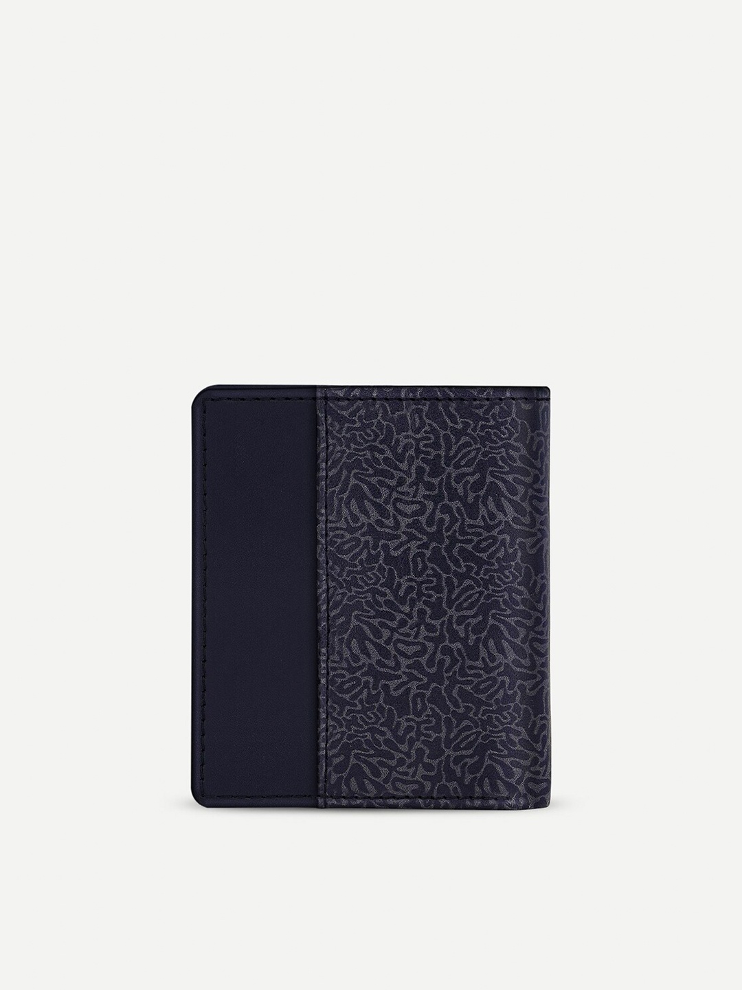 

THREADCURRY Printed Card Holder, Black
