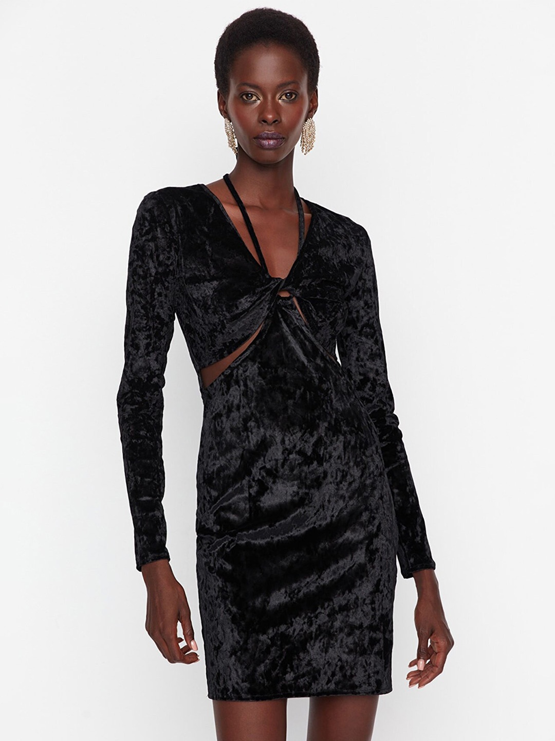 

Trendyol Sheath Mini Dress, Black