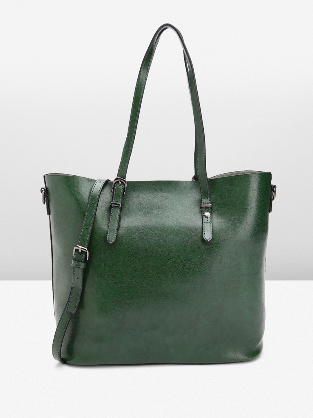 Sasimo Oversized Shopper Handheld Bag, Green