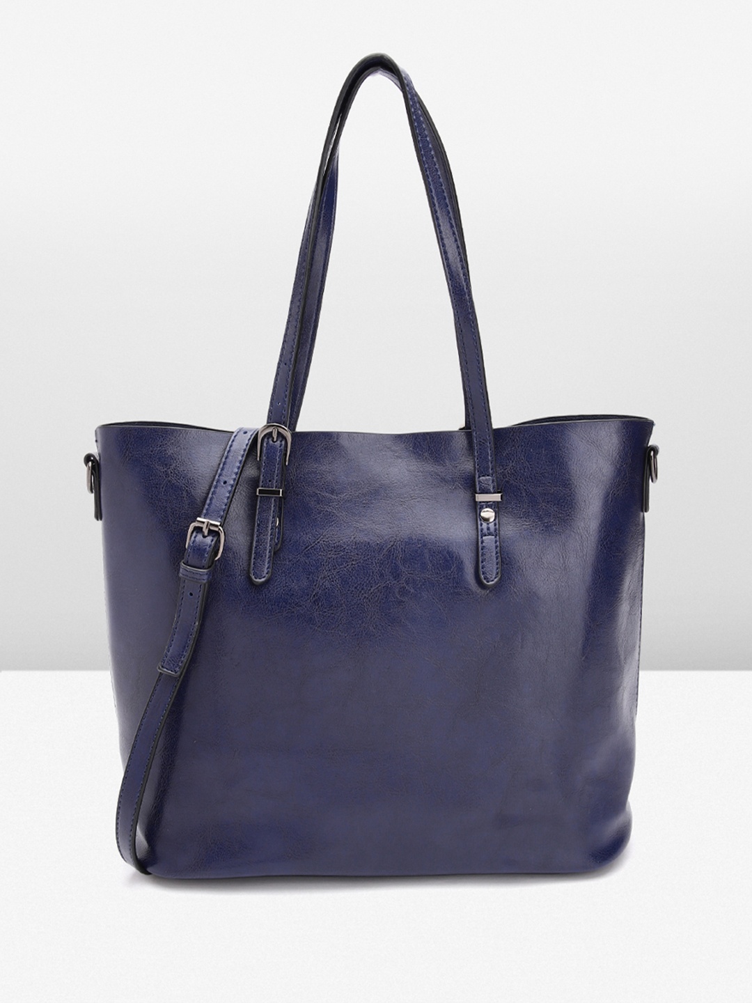 

Sasimo Oversized Shopper Handheld Bag, Navy blue