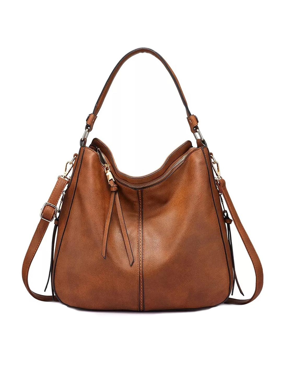 

Sasimo Bucket Handheld Bag, Brown