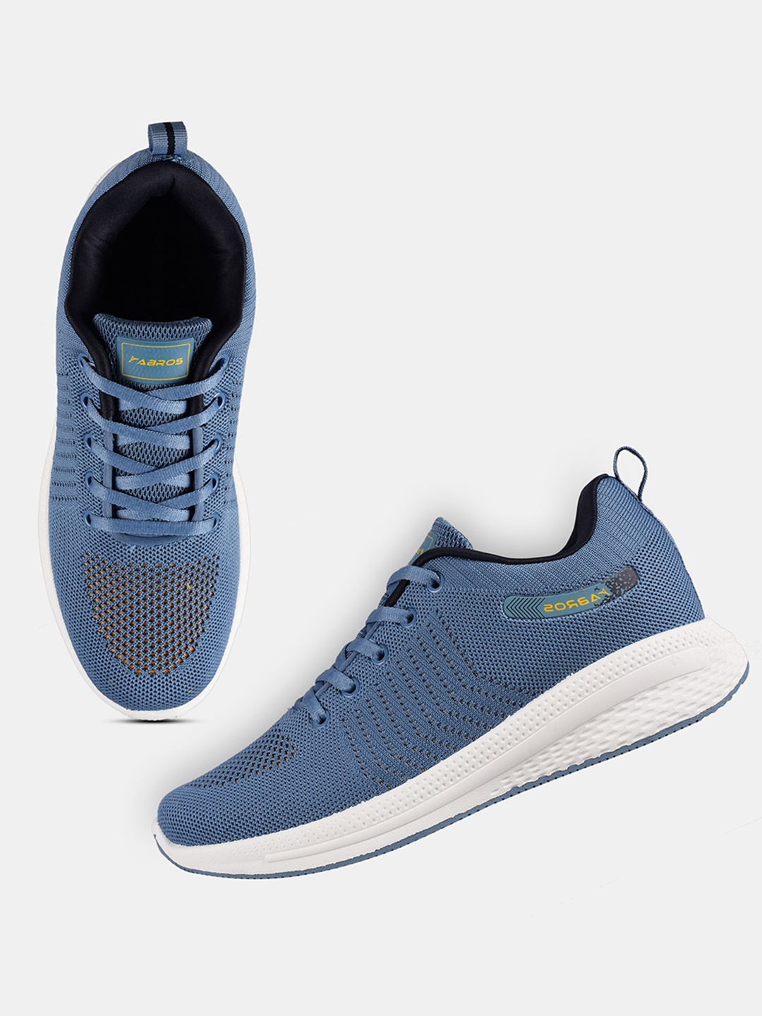 

ABROS Men Franco-O Running Sports Shoes, Grey