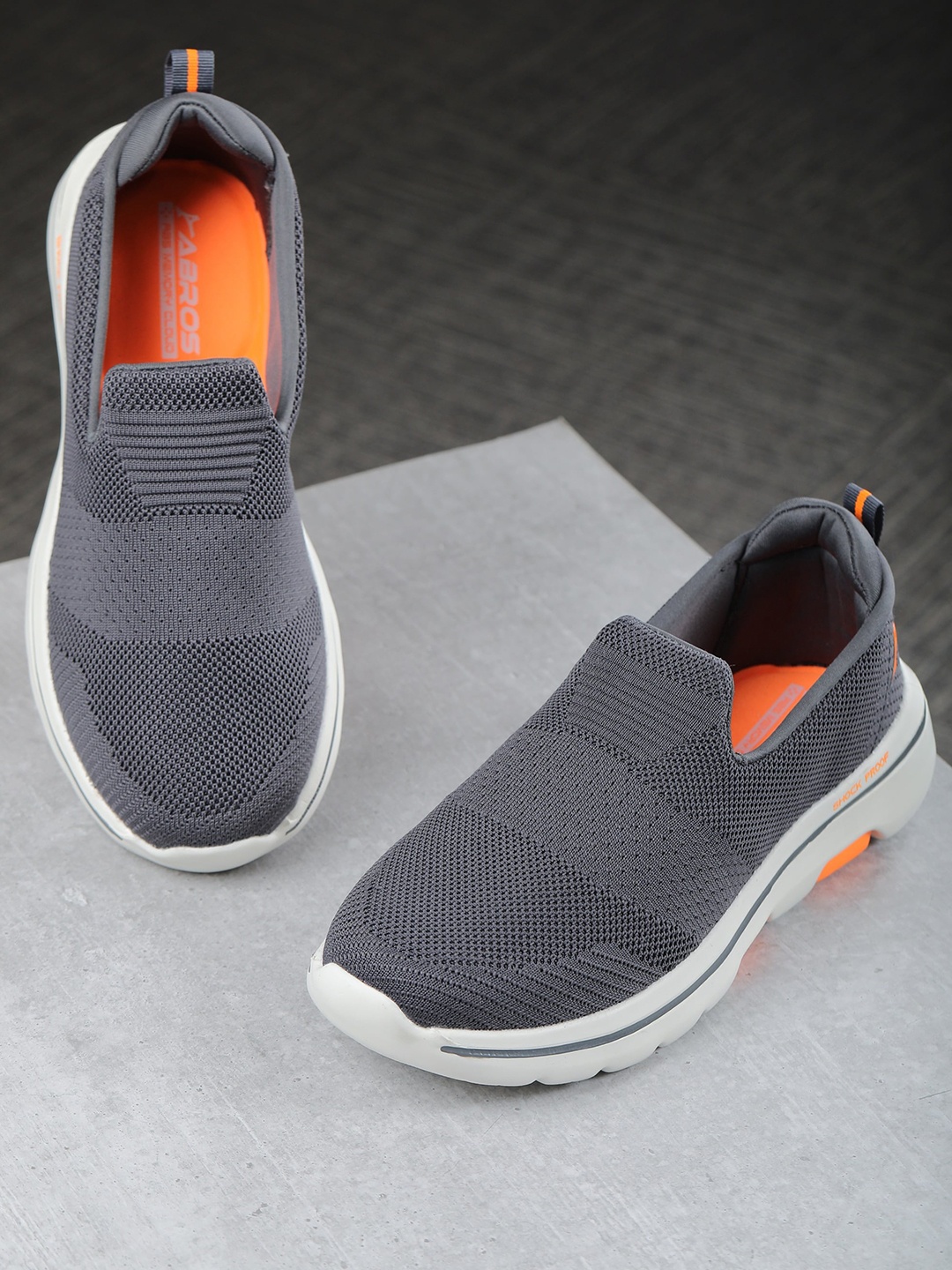 

ABROS Men Coolride-N Running Shoes, Grey