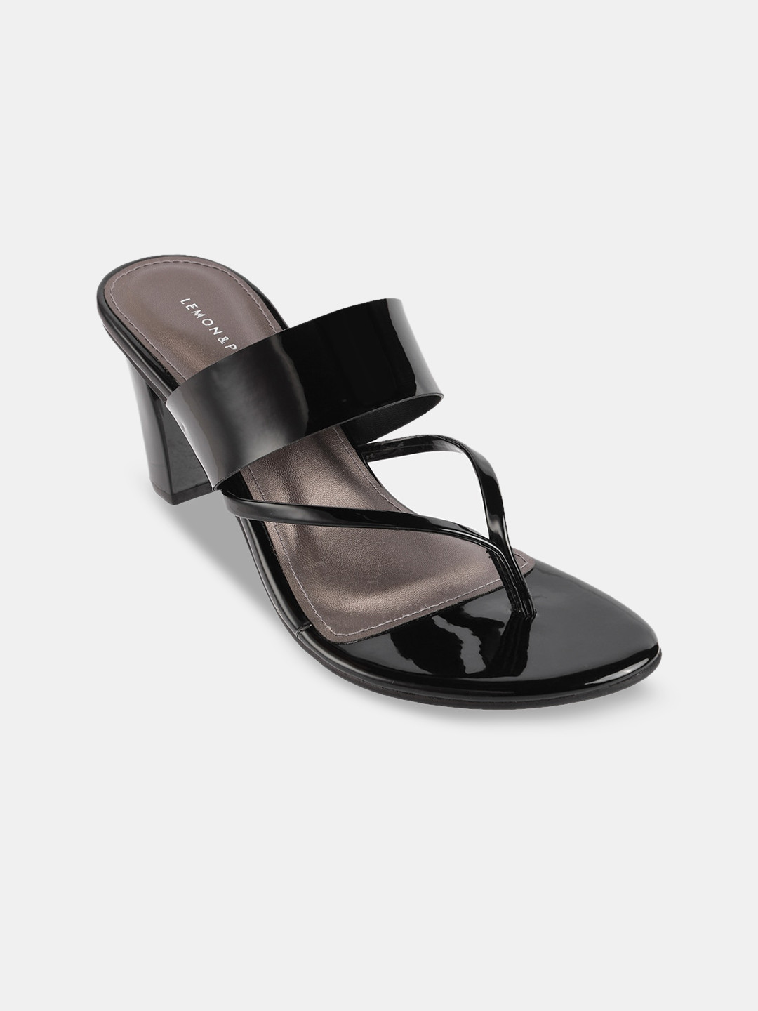 

LEMON & PEPPER Women Block Heels, Black