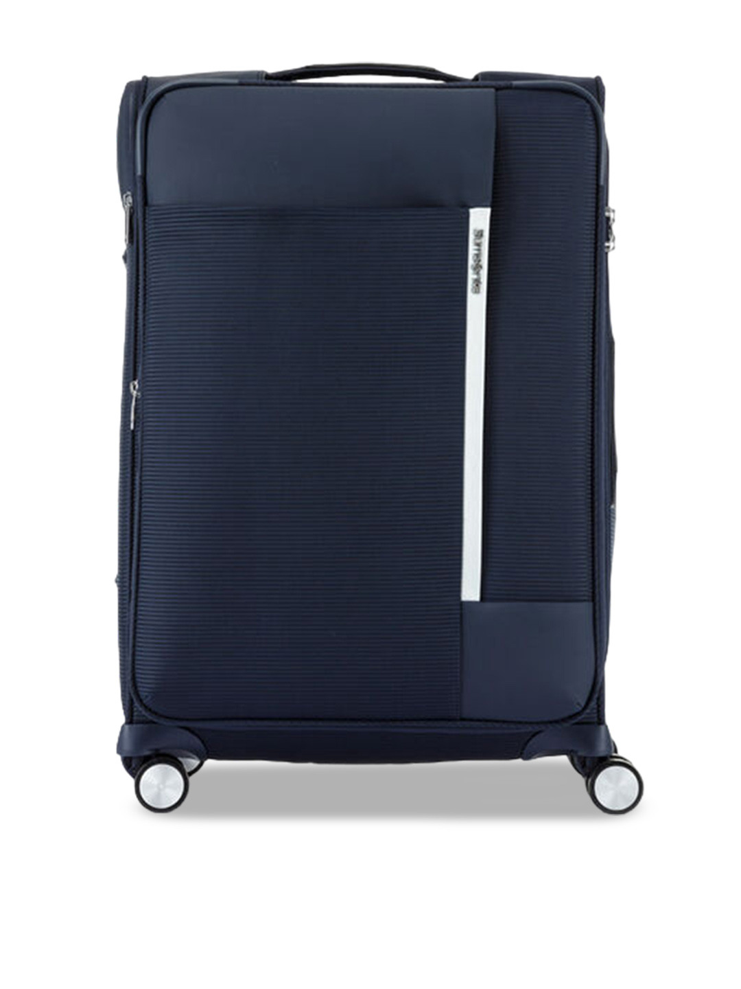 

Samsonite Soft-Sided Medium Trolley Suitcase, Navy blue