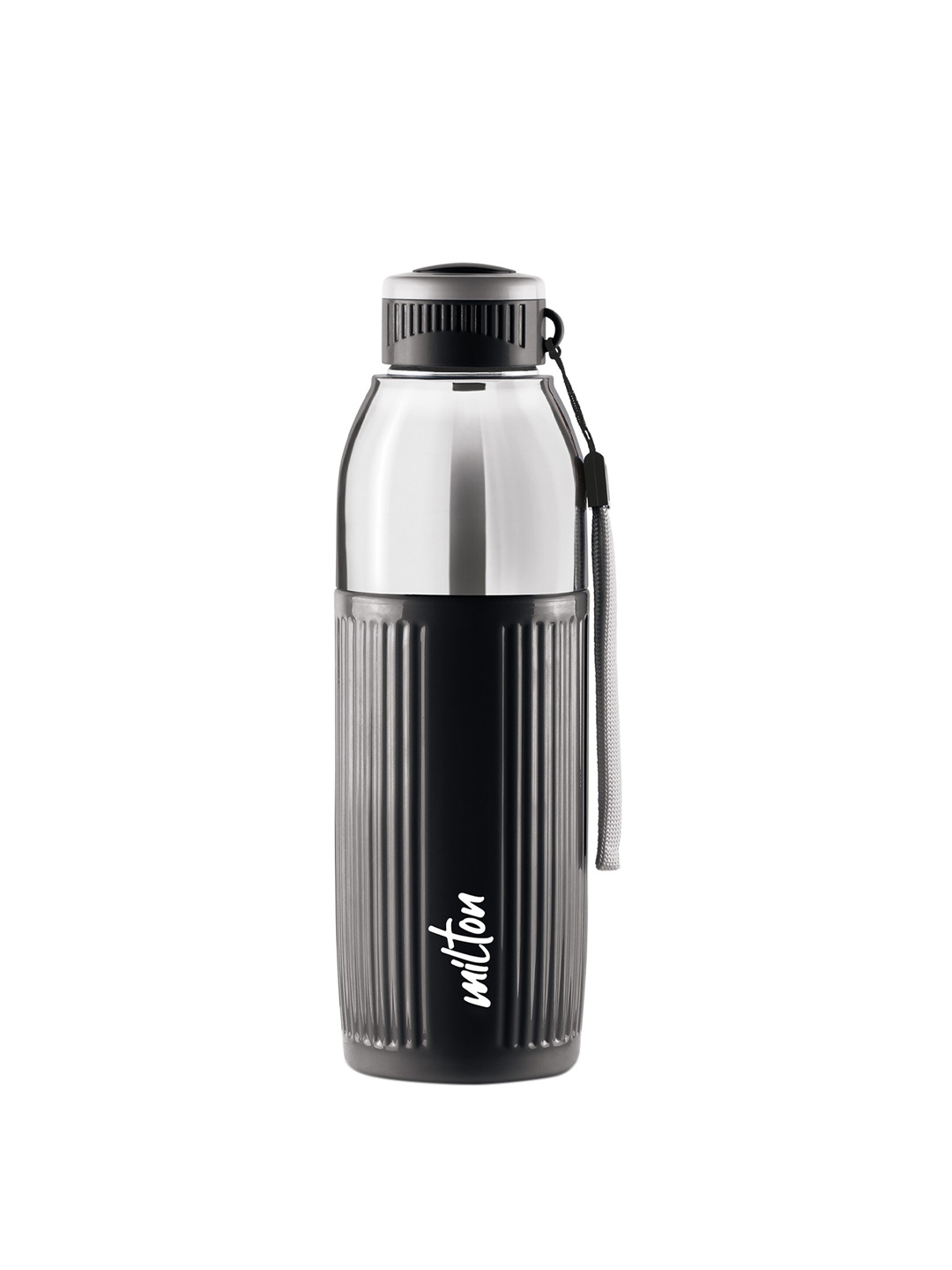 

Milton Kool Glossy 600 Black Insulated Inner Pet Water Bottle 570 ml