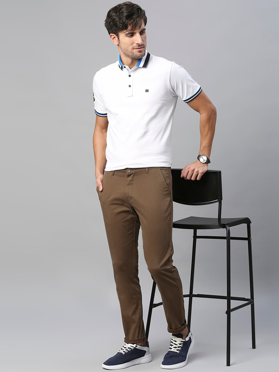 

Harvard Men Regular Trousers, Brown