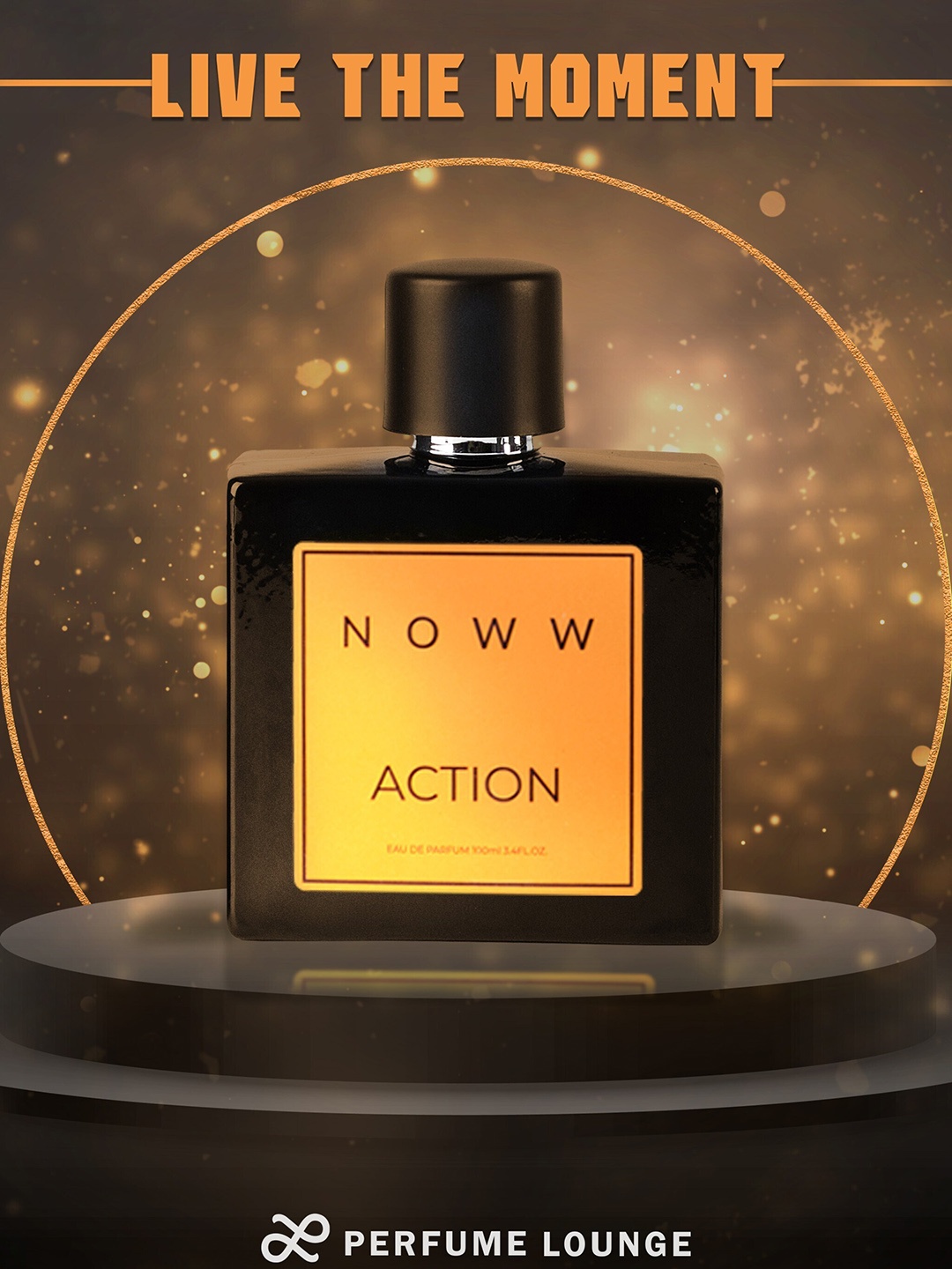 

PERFUME LOUNGE Men Noww Action Eau De Parfum 100 ml, Orange