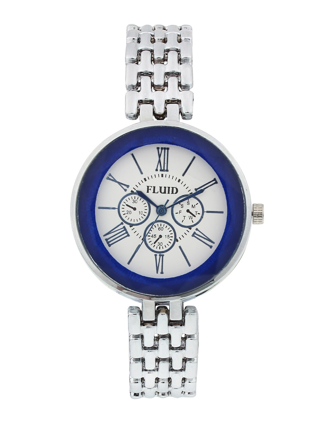 

FLUID Women Bracelet Style Straps Analogue Watch FL23-709-WH01, White