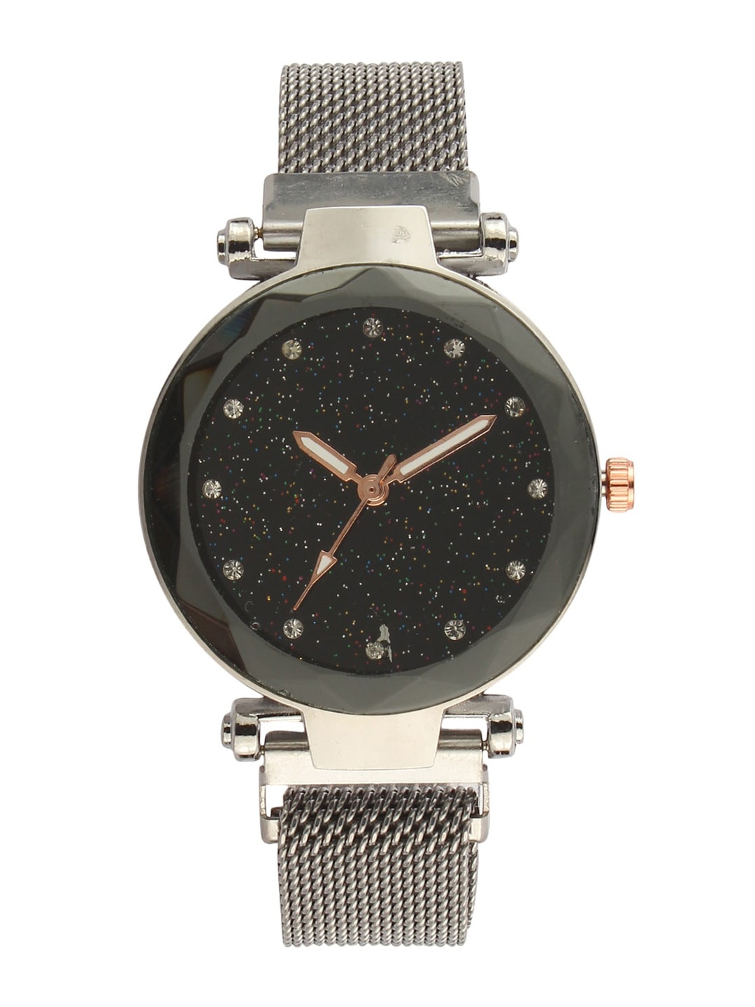 

FLUID Women Bracelet Style Straps Analogue Watch FL23-Mag-05-SL, Silver
