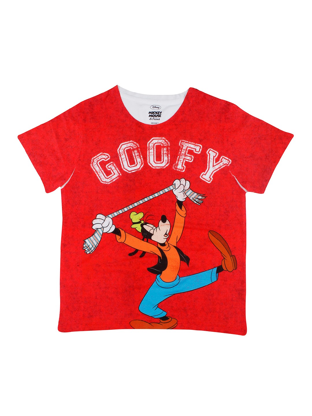 

Disney by Wear Your Mind Boys Mickey & Friends Printed T-shirt, Red