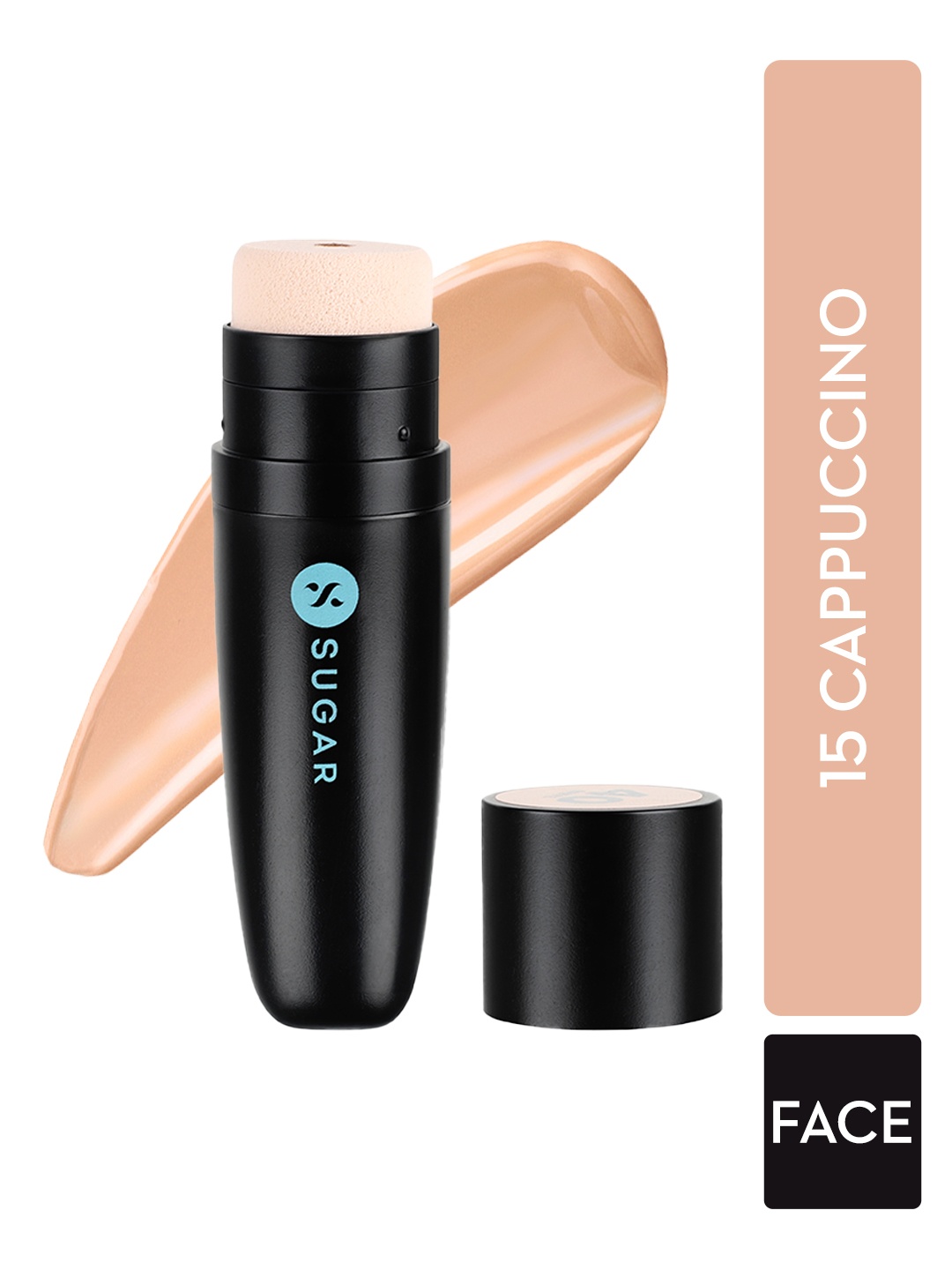 

SUGAR Aquaholic Hydrating Foundation with Built-In Cushion Applicator 30ml - Cappuccino 15, Beige