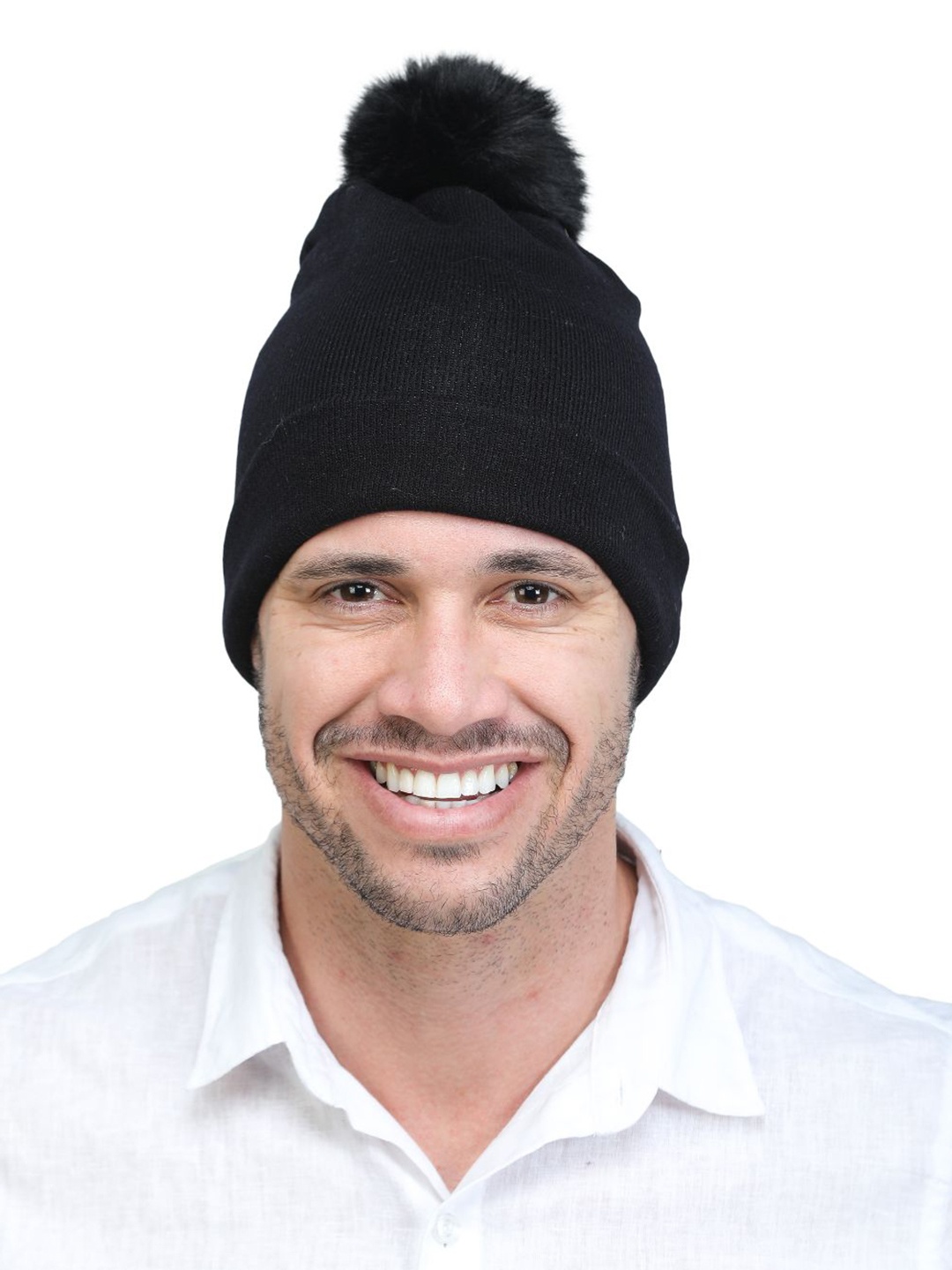 

ELLIS Men Acrylic Beanie, Black