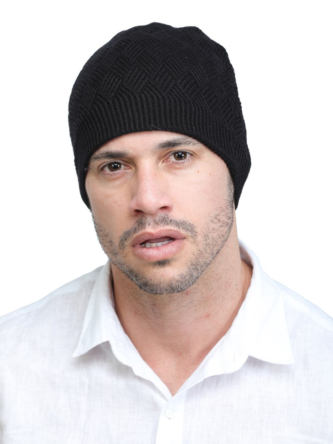 

ELLIS Men Acrylic Beanie, Black