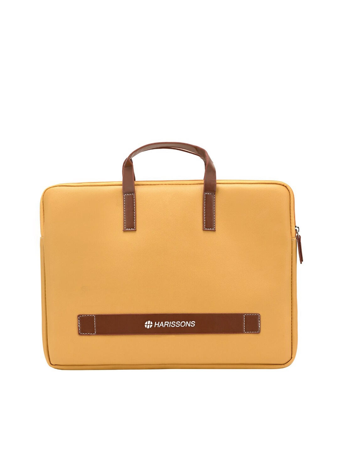 

Harissons Unisex Textured Laptop Sleeve Up to 15 Inch, Mustard