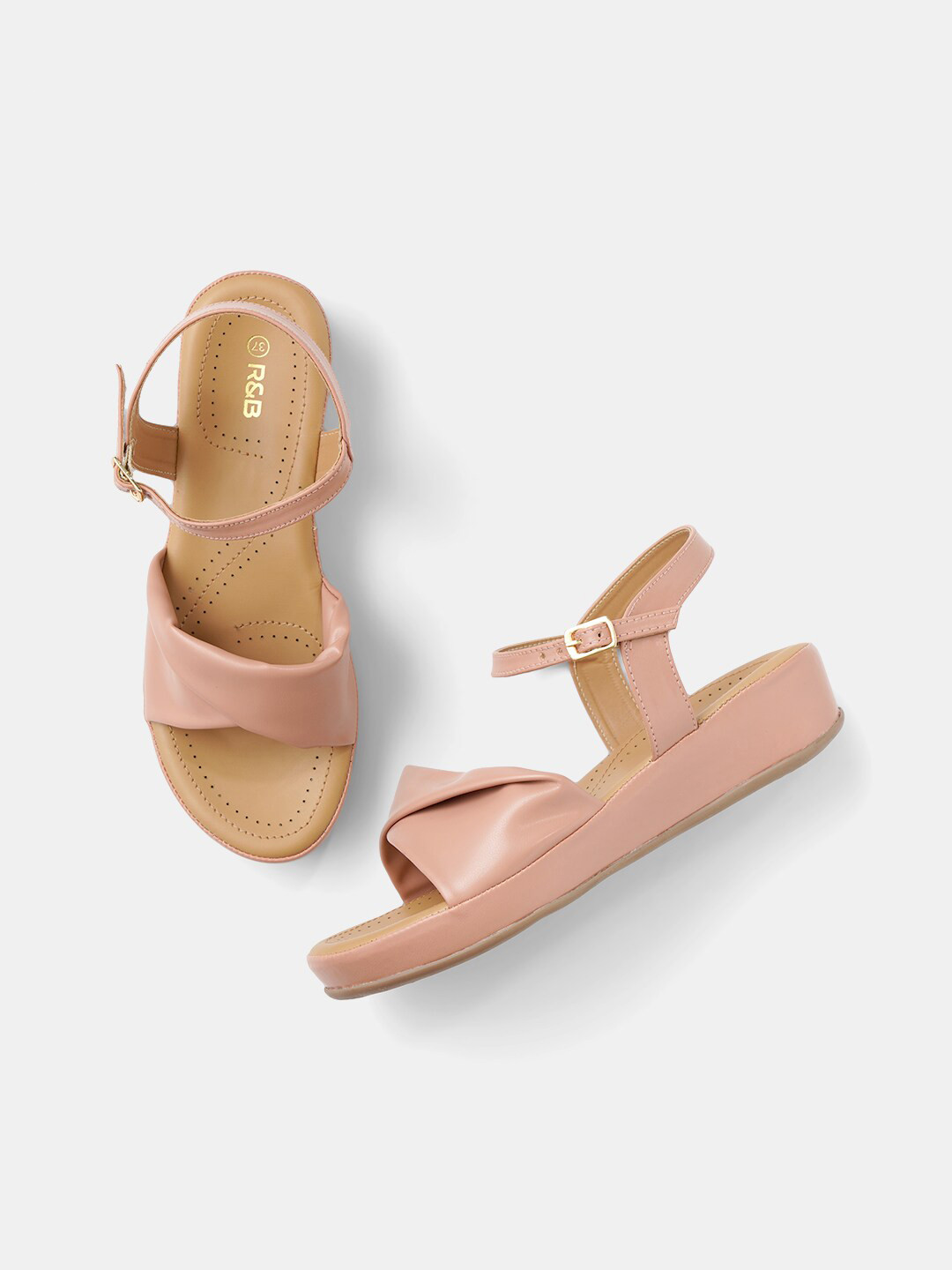 

R&B Women Clogs Flat Heels, Pink