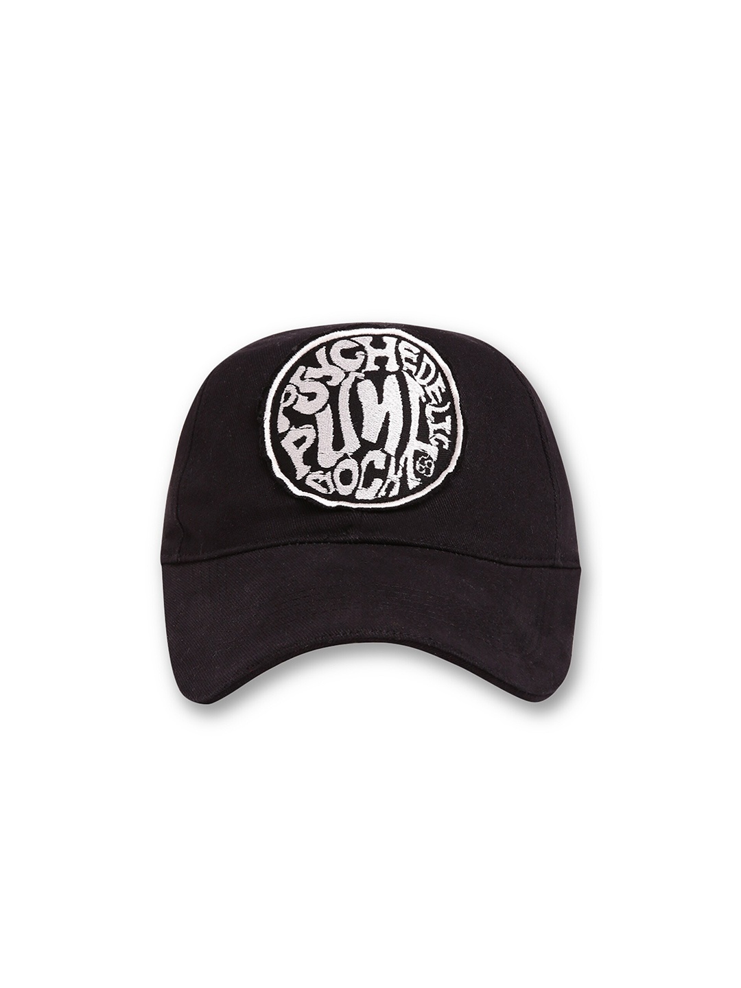 

PUNK Men Cotton Baseball Sports Cap, Black