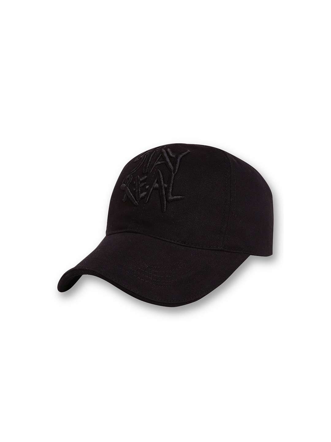 

PUNK Men Cotton Baseball Sports Cap, Black