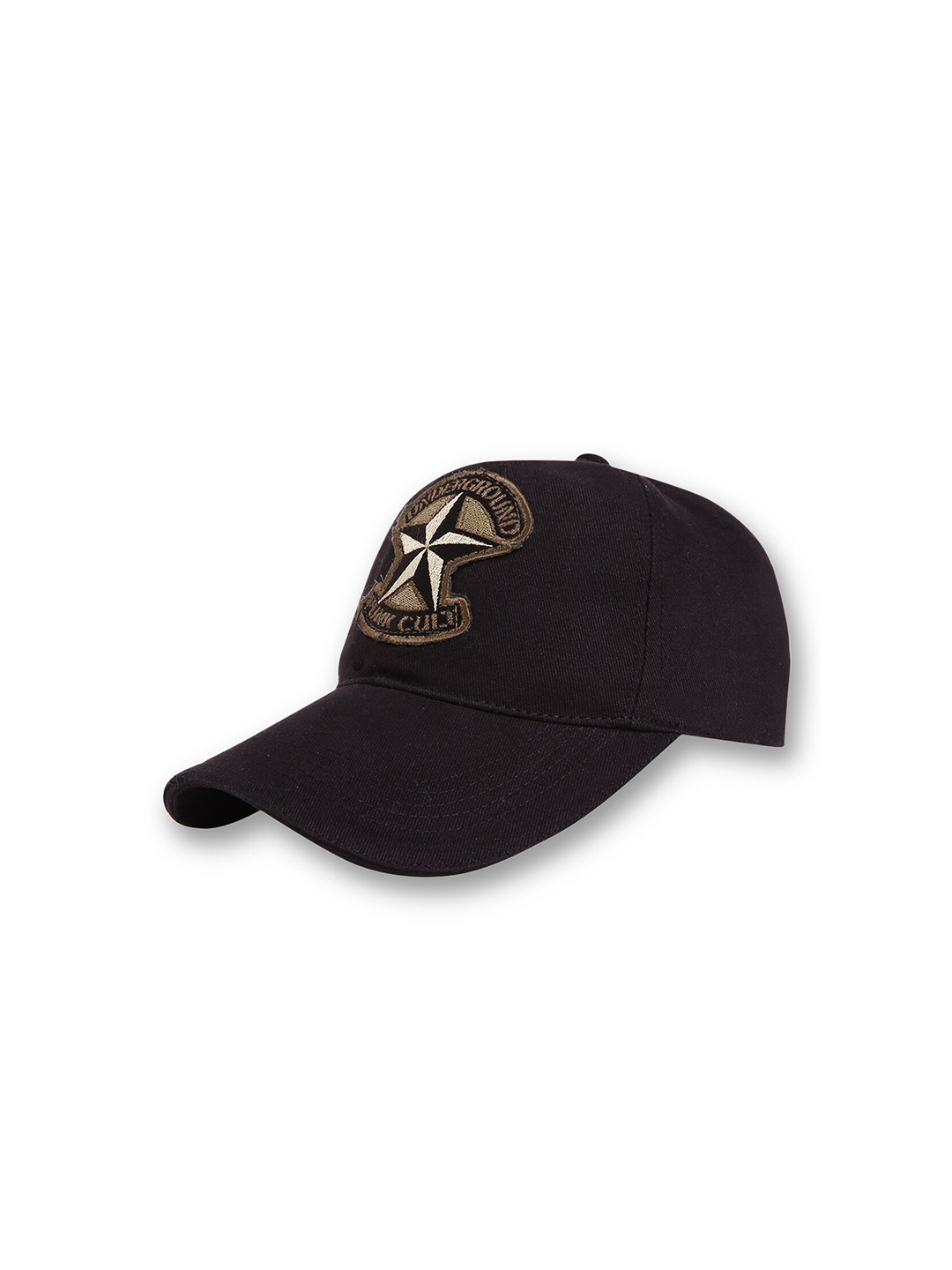

PUNK Men Cotton Baseball Sports Cap, Black
