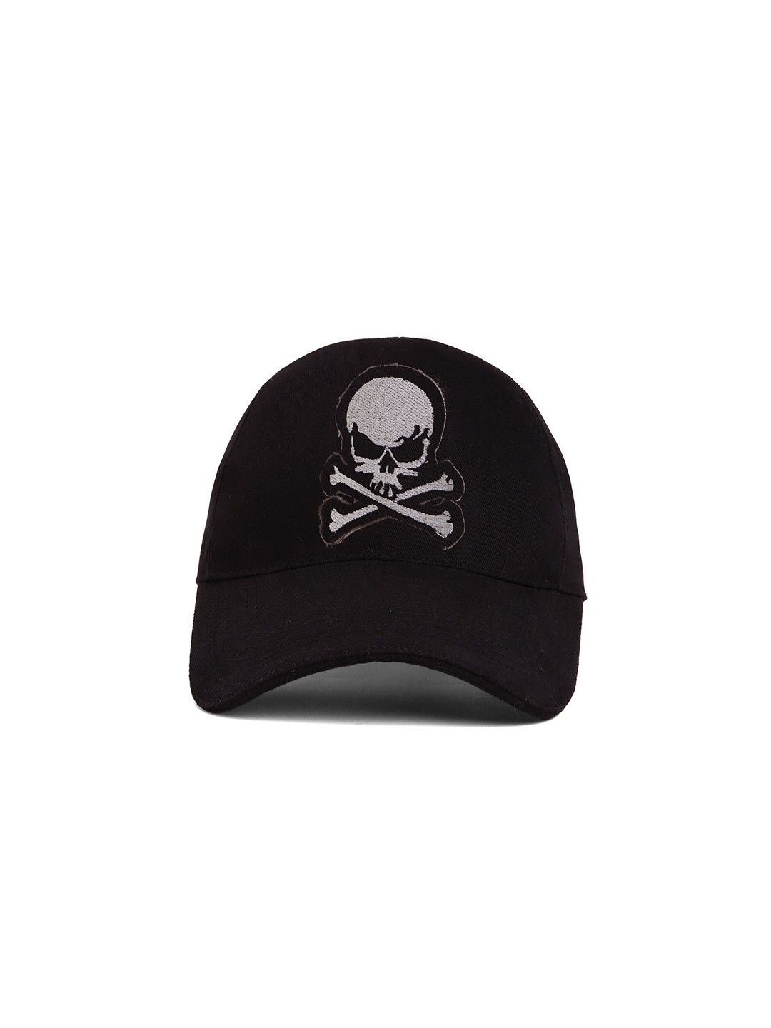 

PUNK Men Cotton Embroidered Baseball Sports Cap, Black