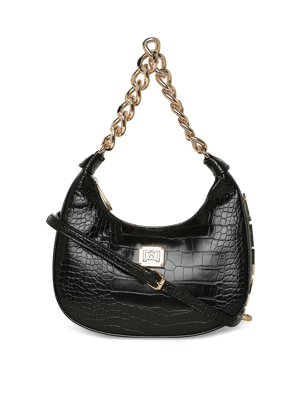 

ALDO Textured Shopper Handheld Bag, Black