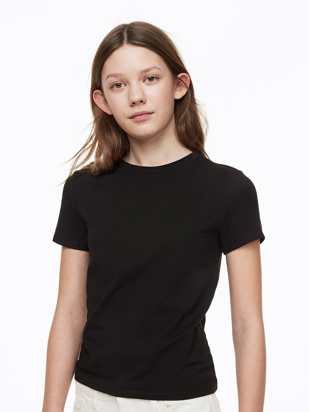 

H&M Girls T-shirt, Black