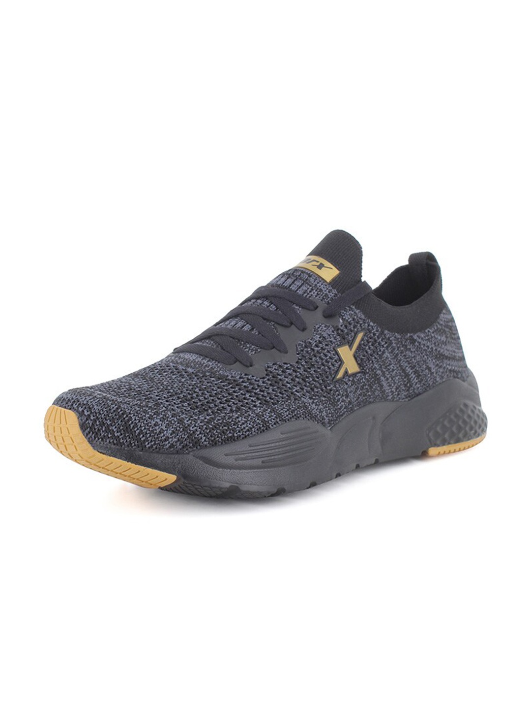 

Sparx Men Textile Running Non-Marking Sports Shoes, Black