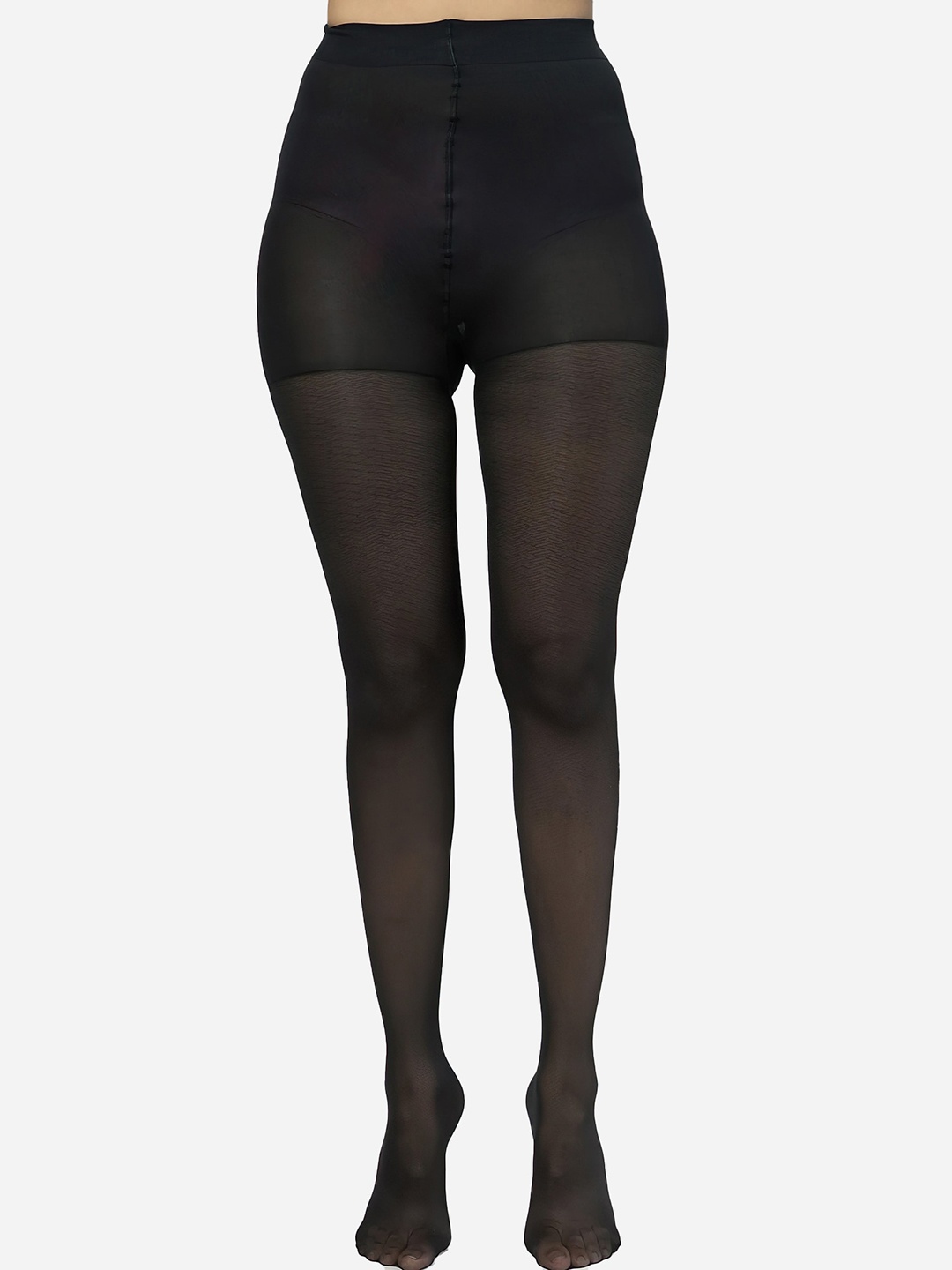 

Bellofox Women High Waist Pantyhose Stockings, Black
