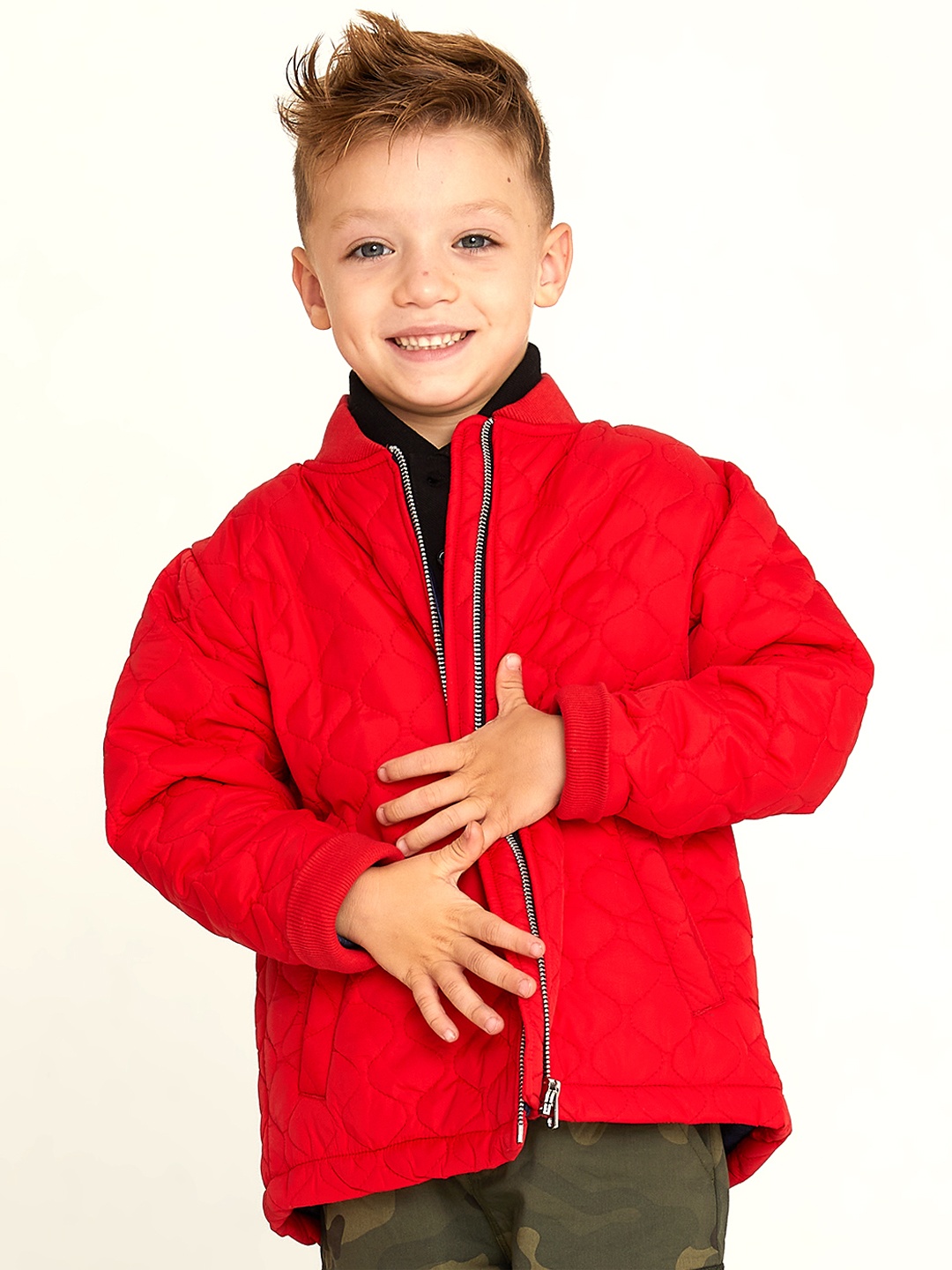 

Cherry Crumble Kids Red Jacket