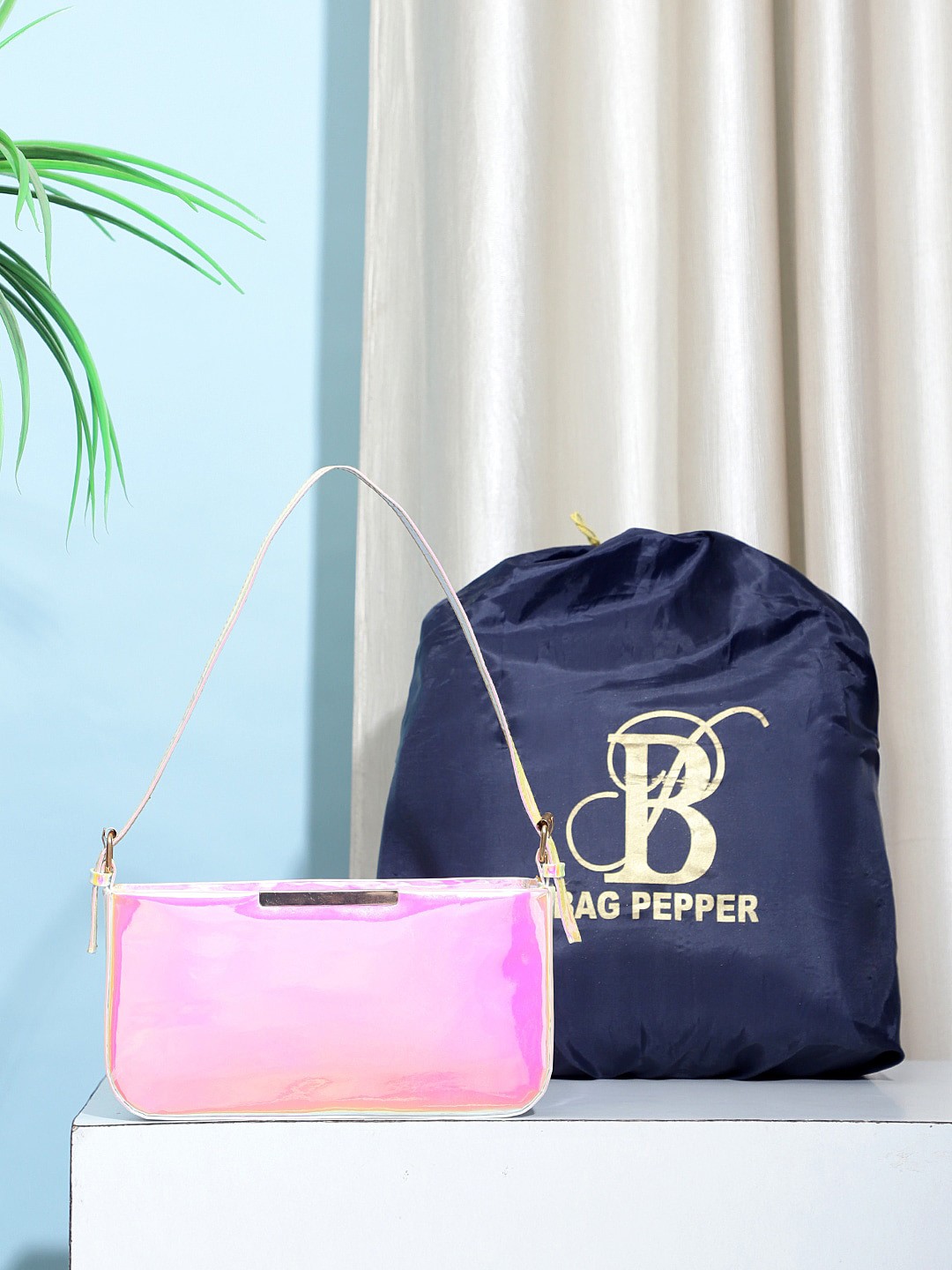 

Bag Pepper PU Shopper Shoulder Bag, Pink