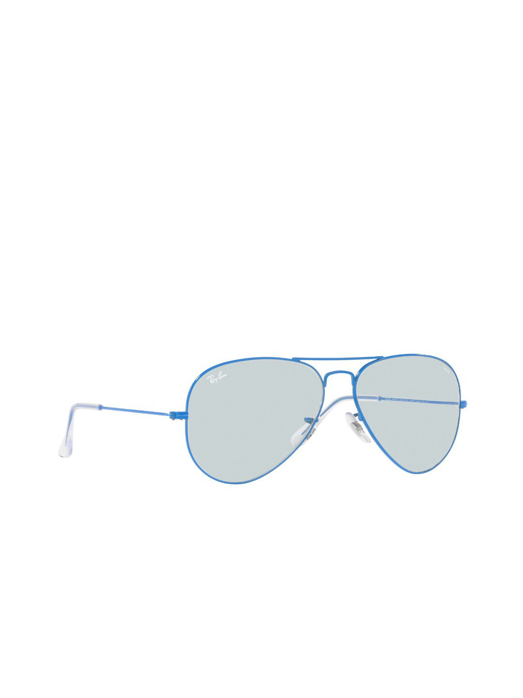 

Ray-Ban Unisex Photocromic Grey Lens Pilot Sunglasses - 0RB30259222T358, Blue