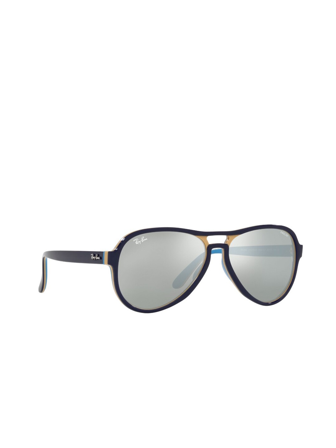 

Ray-Ban Aviator Sunglasses with UV Protected Lens 8056597460705, Blue