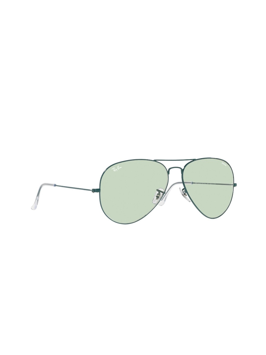 

Ray-Ban Men Aviator Sunglasses With UV Protected Lens 8056597463720, Green