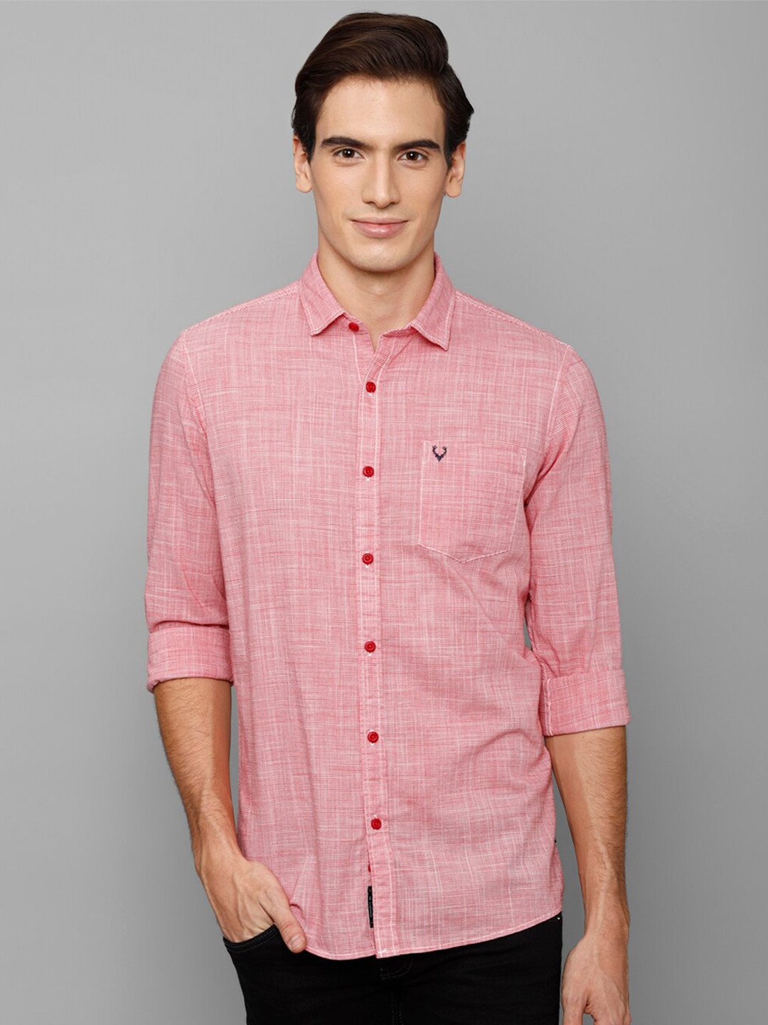 

Allen Solly Sport Men Pure cotton Casual Shirt, Pink