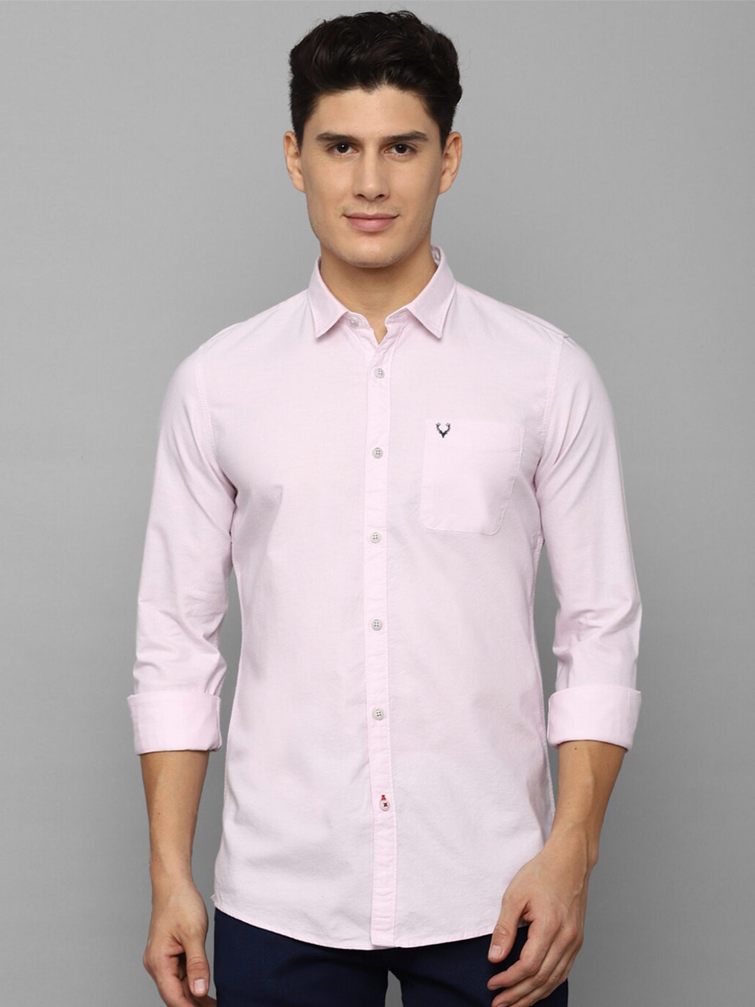 

Allen Solly Sport Men Pure Cotton Casual Shirt, Pink