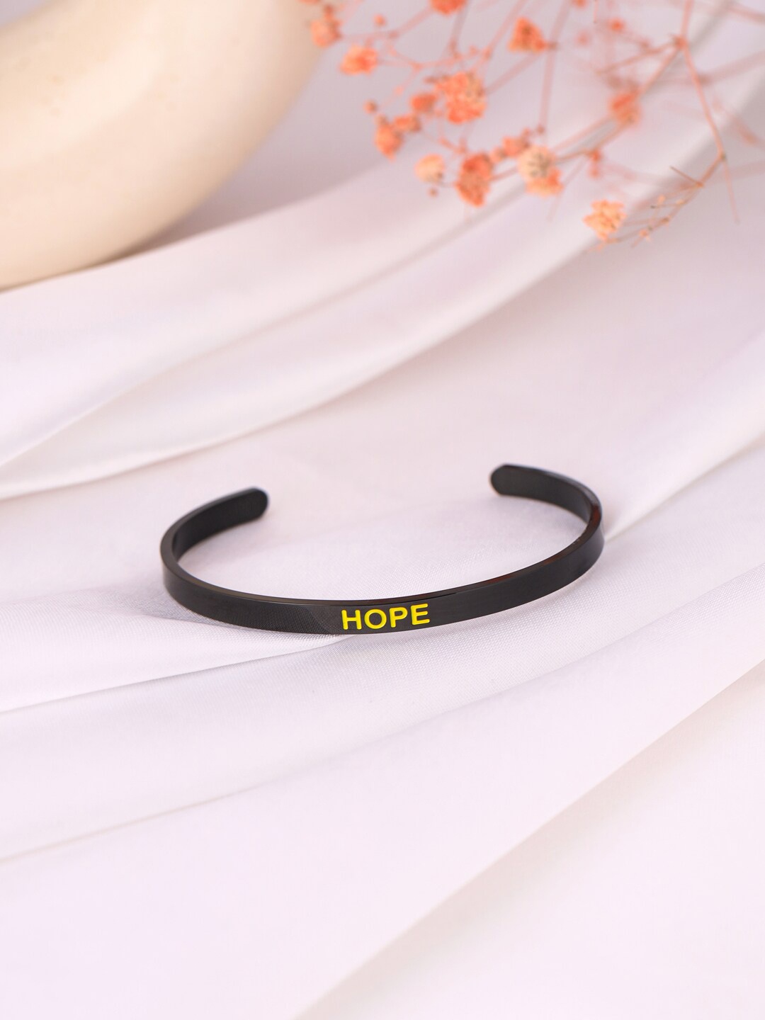

Tistabene Rhodium-Plated Cuff Bracelet, Black