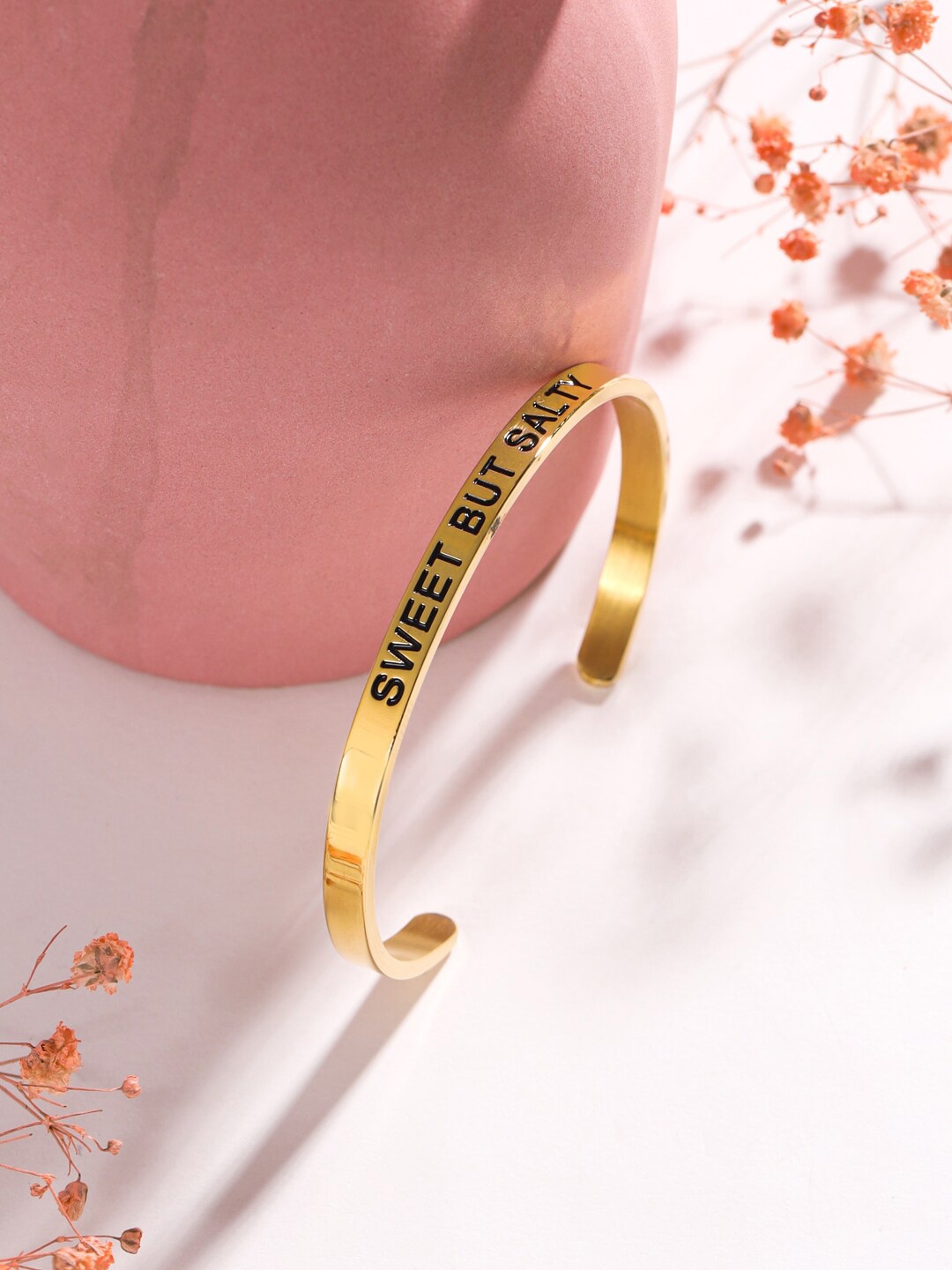 

Tistabene 18 K Gold-Plated Cuff Bracelet