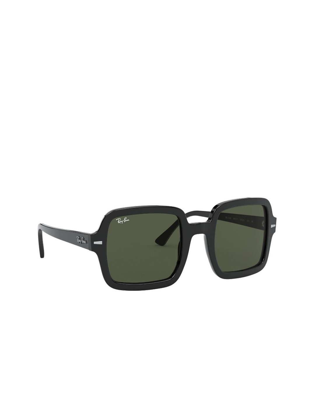 

Ray-Ban Women Square Sunglasses with UV Protected Lens 8056597216326, Black