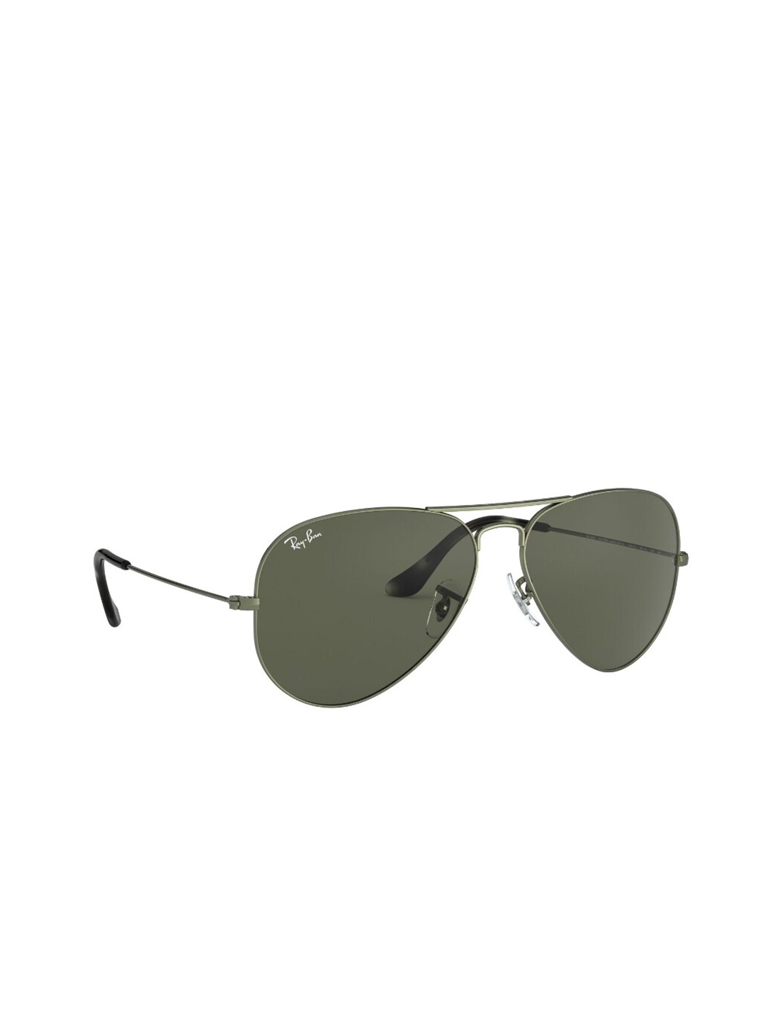 

Ray-Ban Men Aviator Sunglasses with UV Protected Lens-0RB302591913158, Green