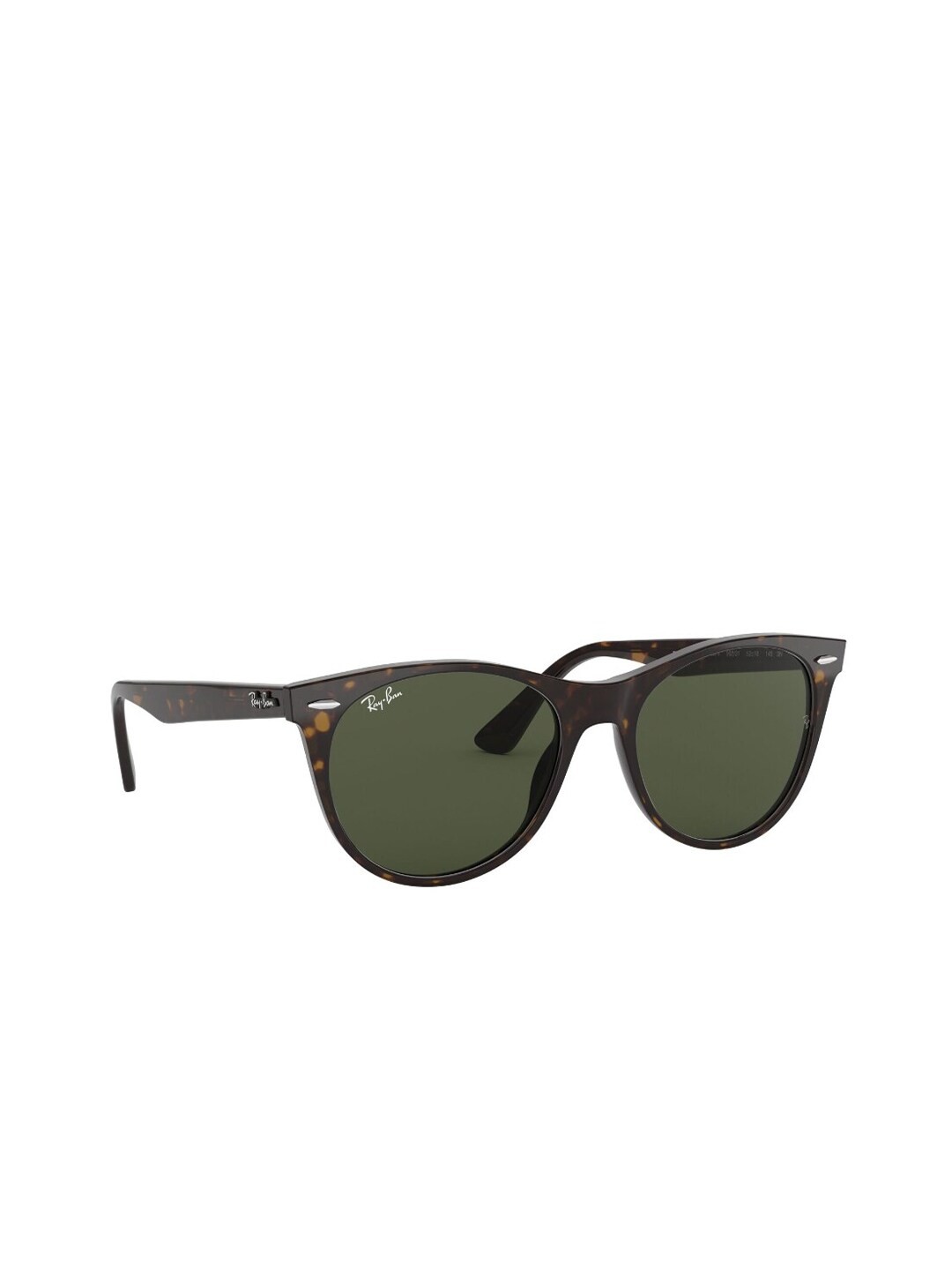

Ray-Ban Unisex UV Protected Green Lens Phantos Sunglasses - 0RB2185902/3152, Brown