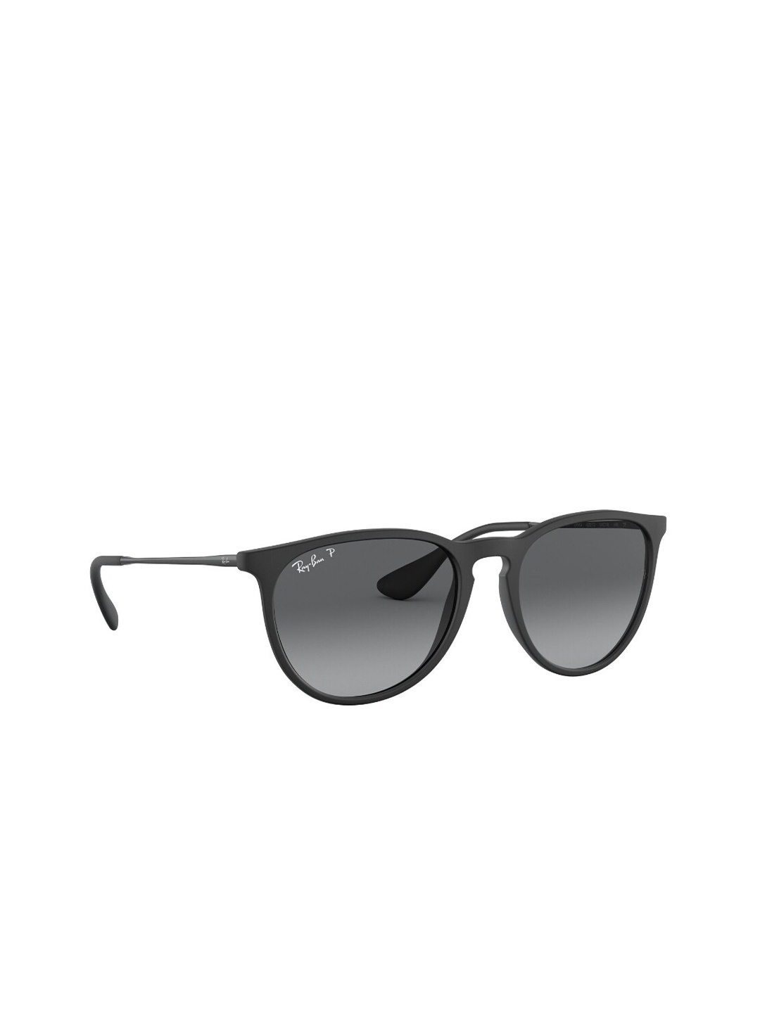 Ray-Ban Women Polarized Grey Lens Phantos Sunglasses - 0RB4171622/T354, Black