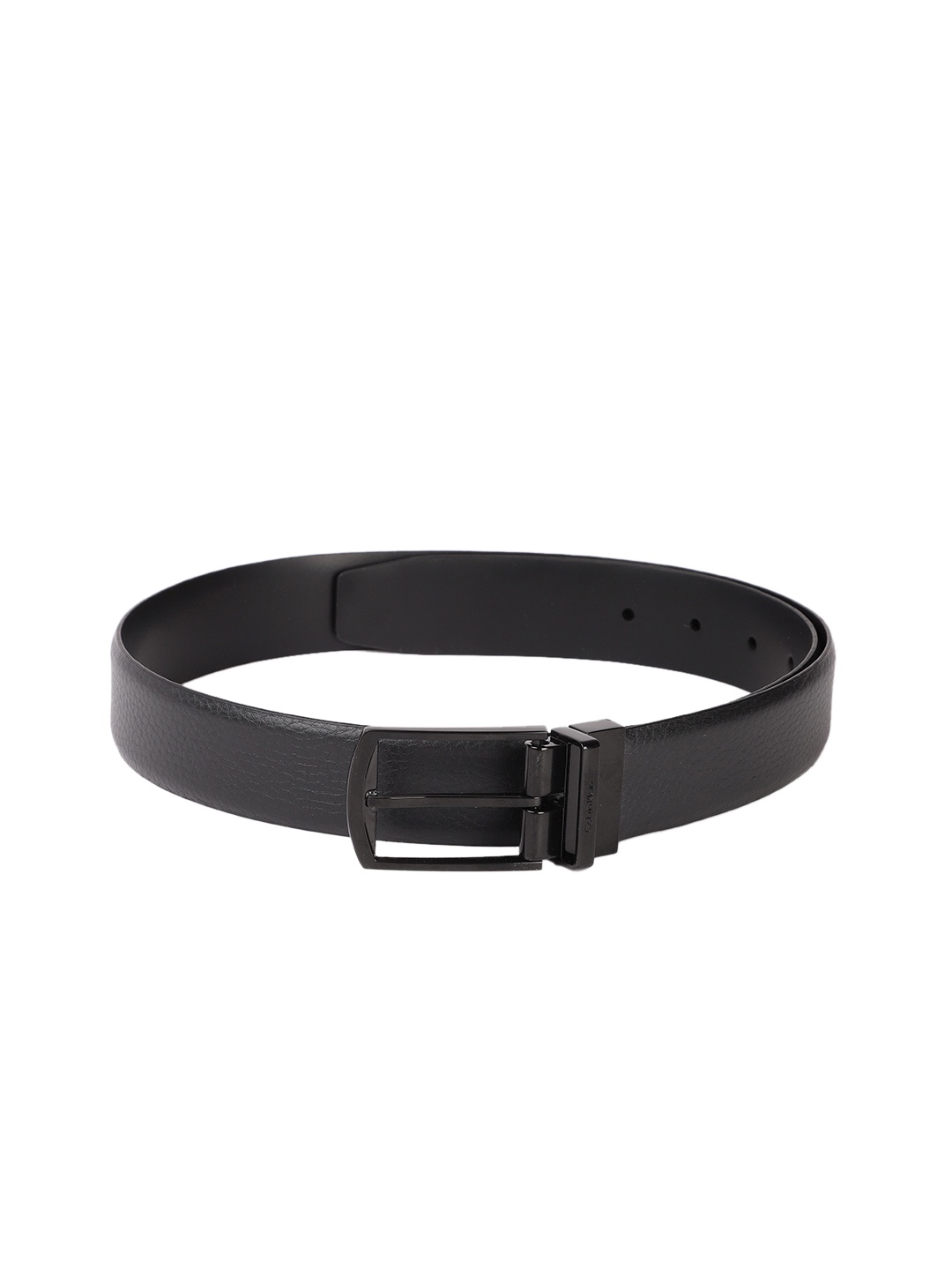 

Calvin Klein Men Textured Reversible Leather Belt, Black