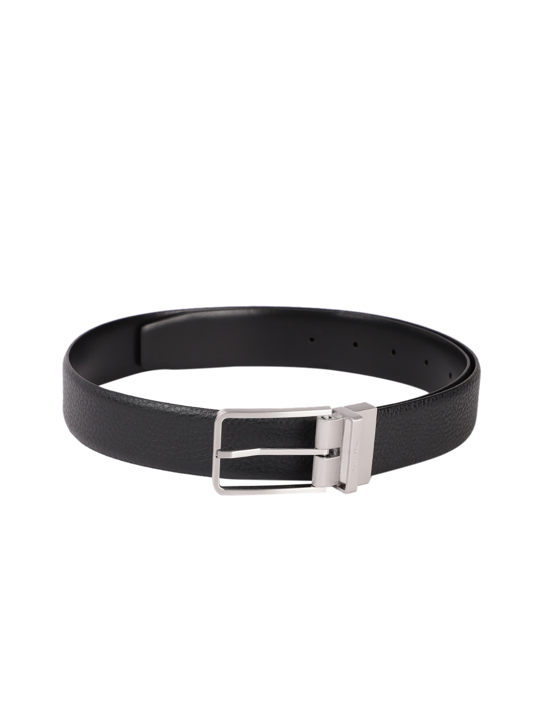 

Calvin Klein Men Reversible Textured Leather Belt, Black