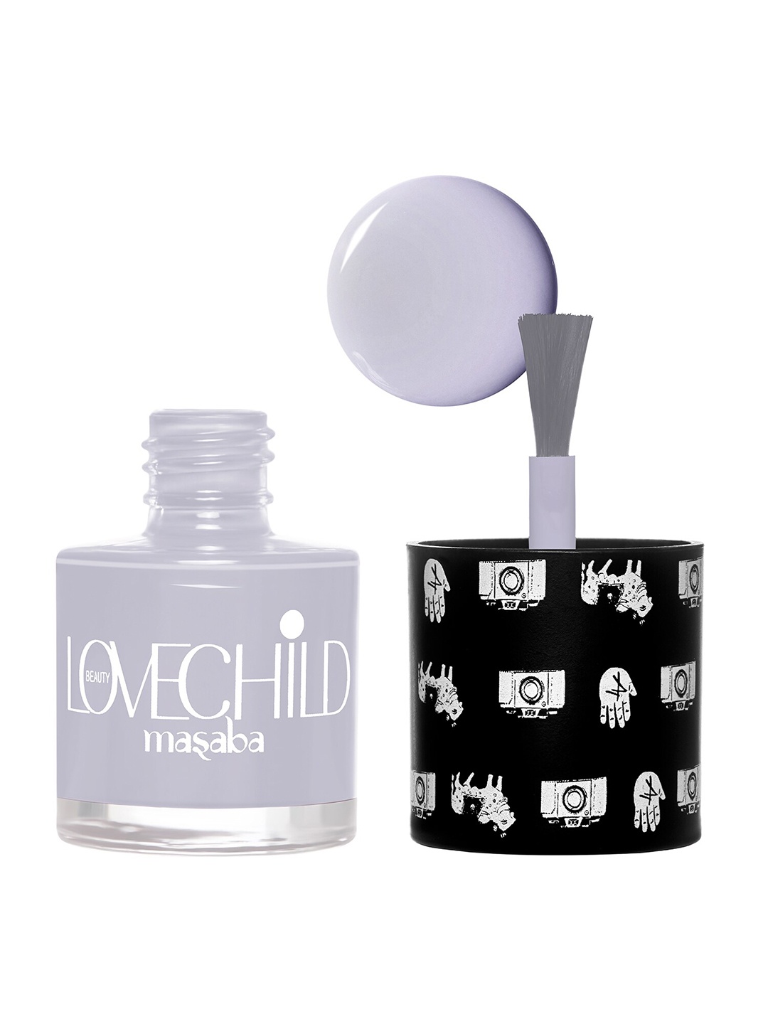 

Lovechild Masaba The Classics Long Lasting Shimmer Nail Enamel 8ml - Piya 06, Lavender