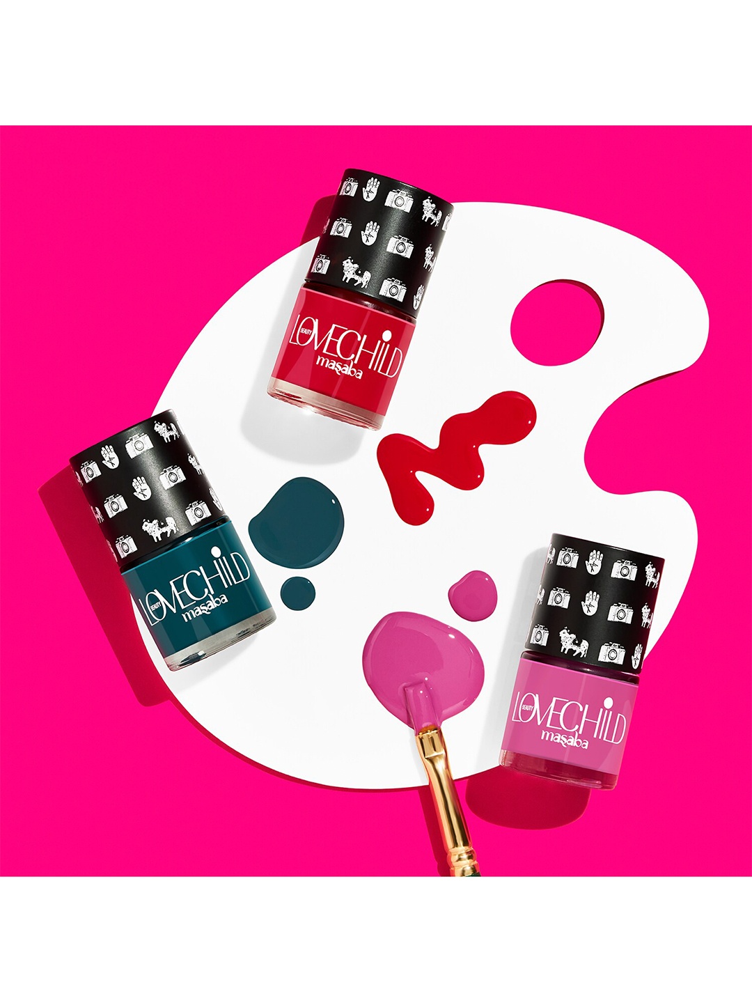 

Lovechild Masaba The Classics! Long Lasting Nail Enamel 8 ml - Laila 02, Purple