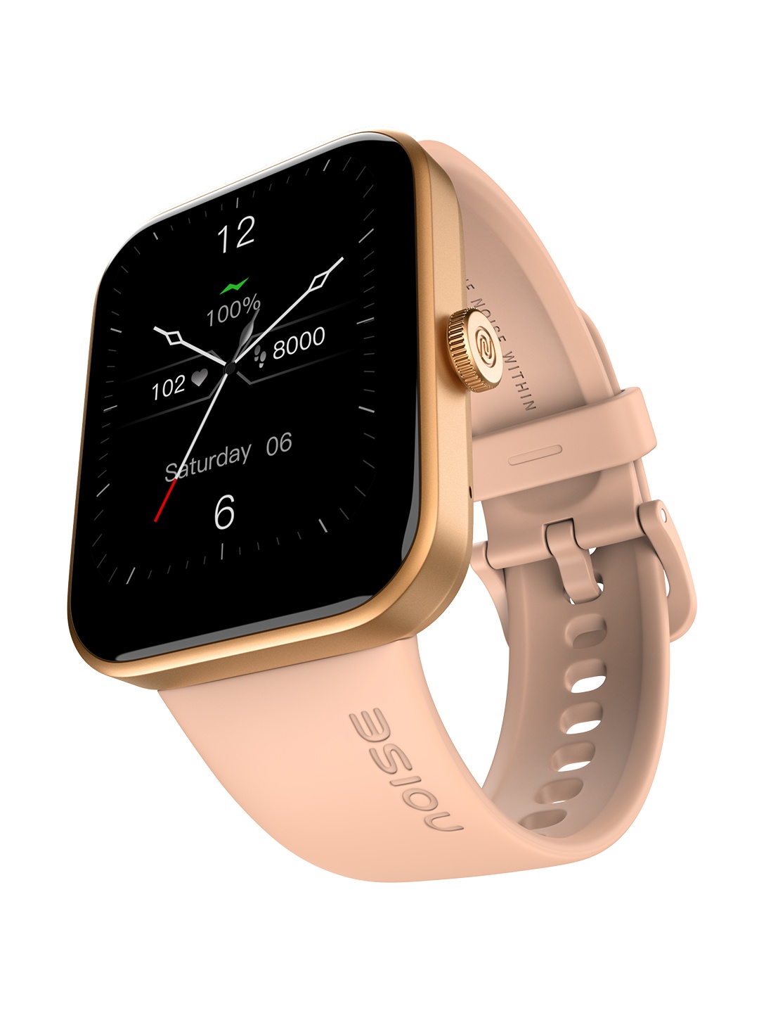 

NOISE ColorFit Caliber Buzz Smartwatch, Pink