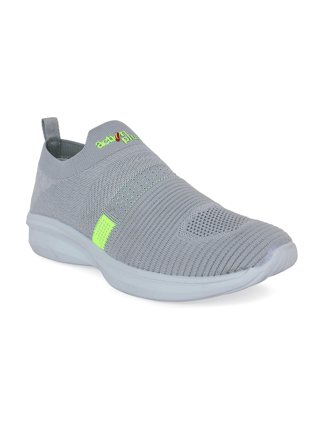 

Action EVA Flotter Men Woven Design Slip-On Sneakers, Grey